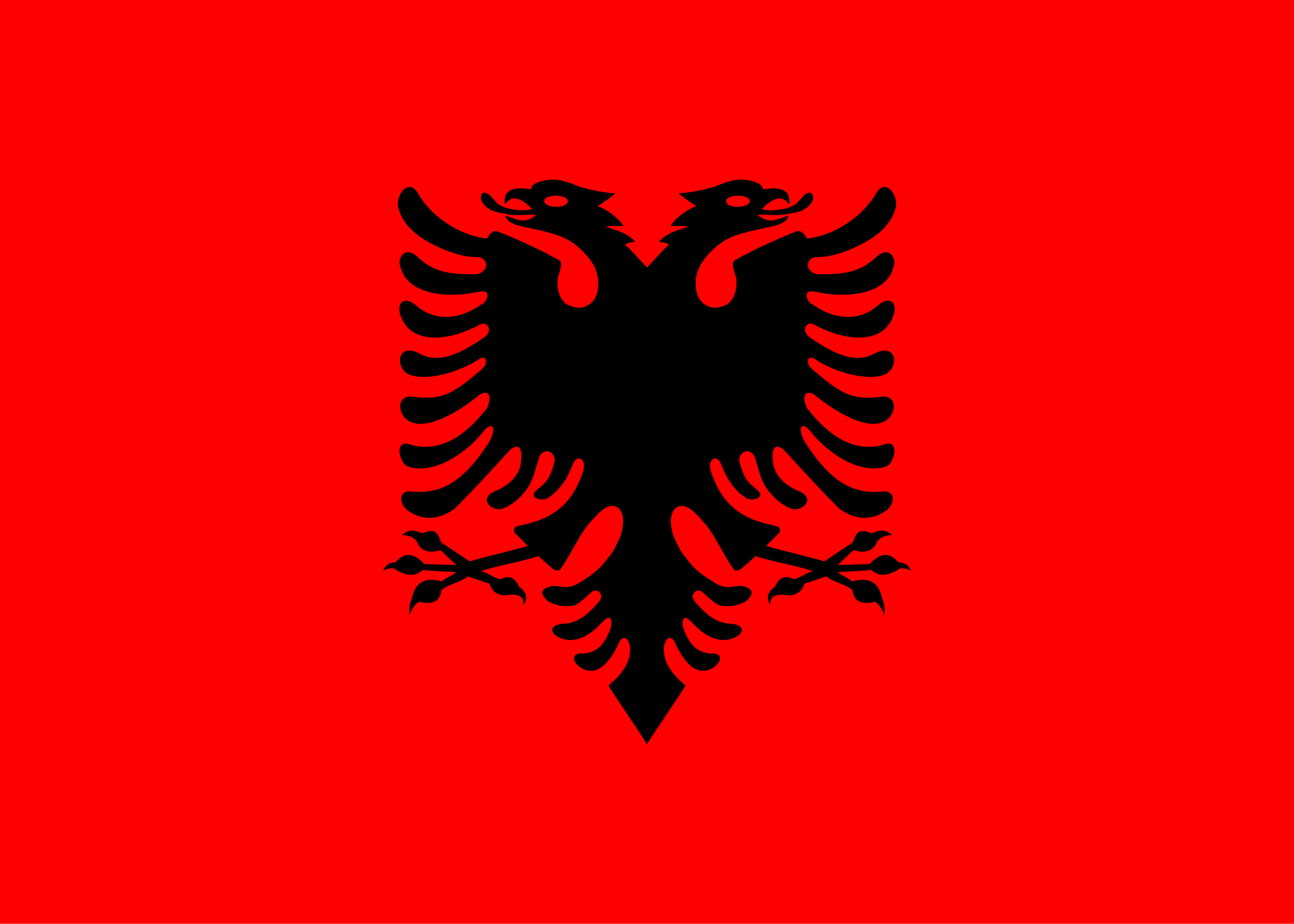 Albanian flag
