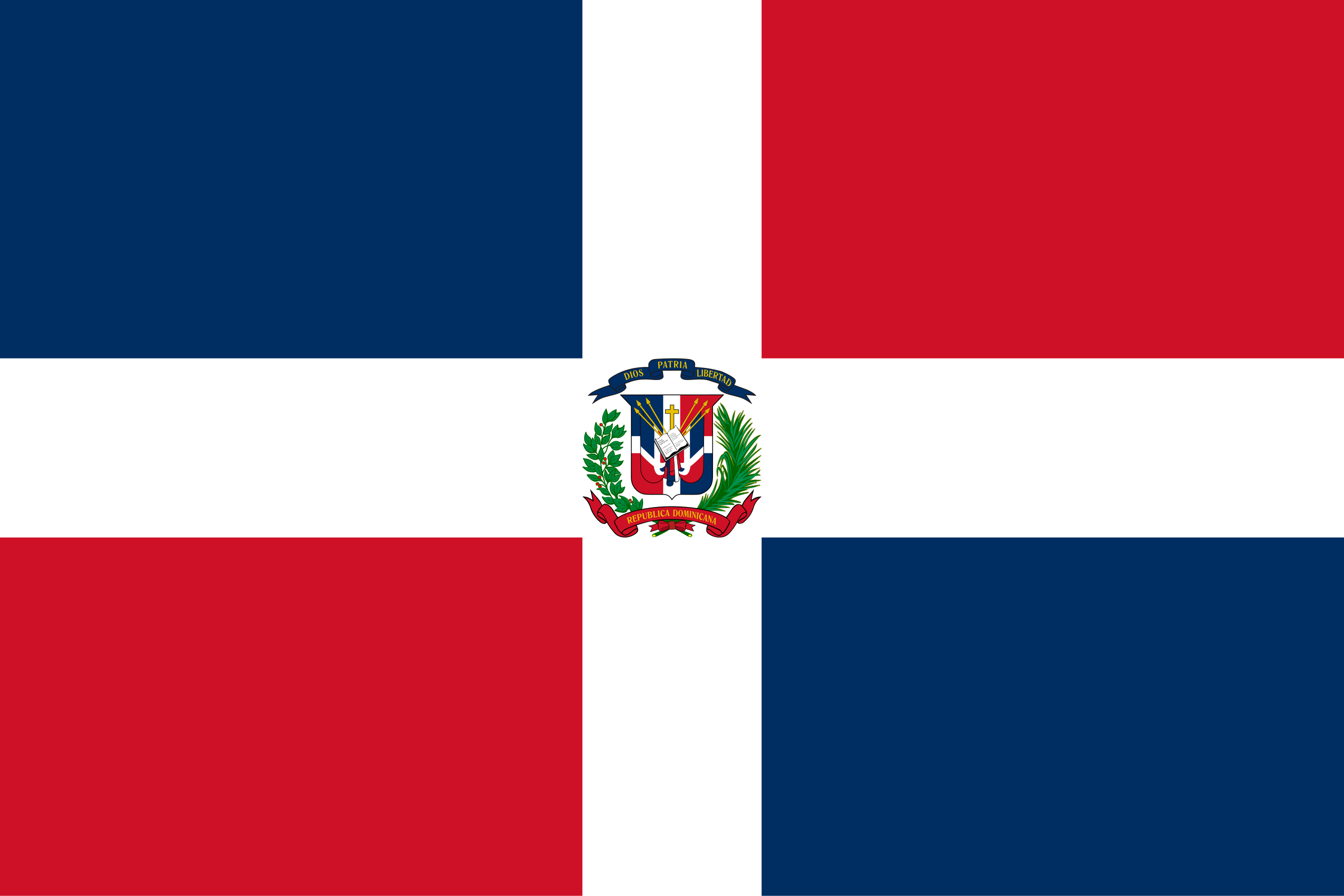Dominican (republic) flag