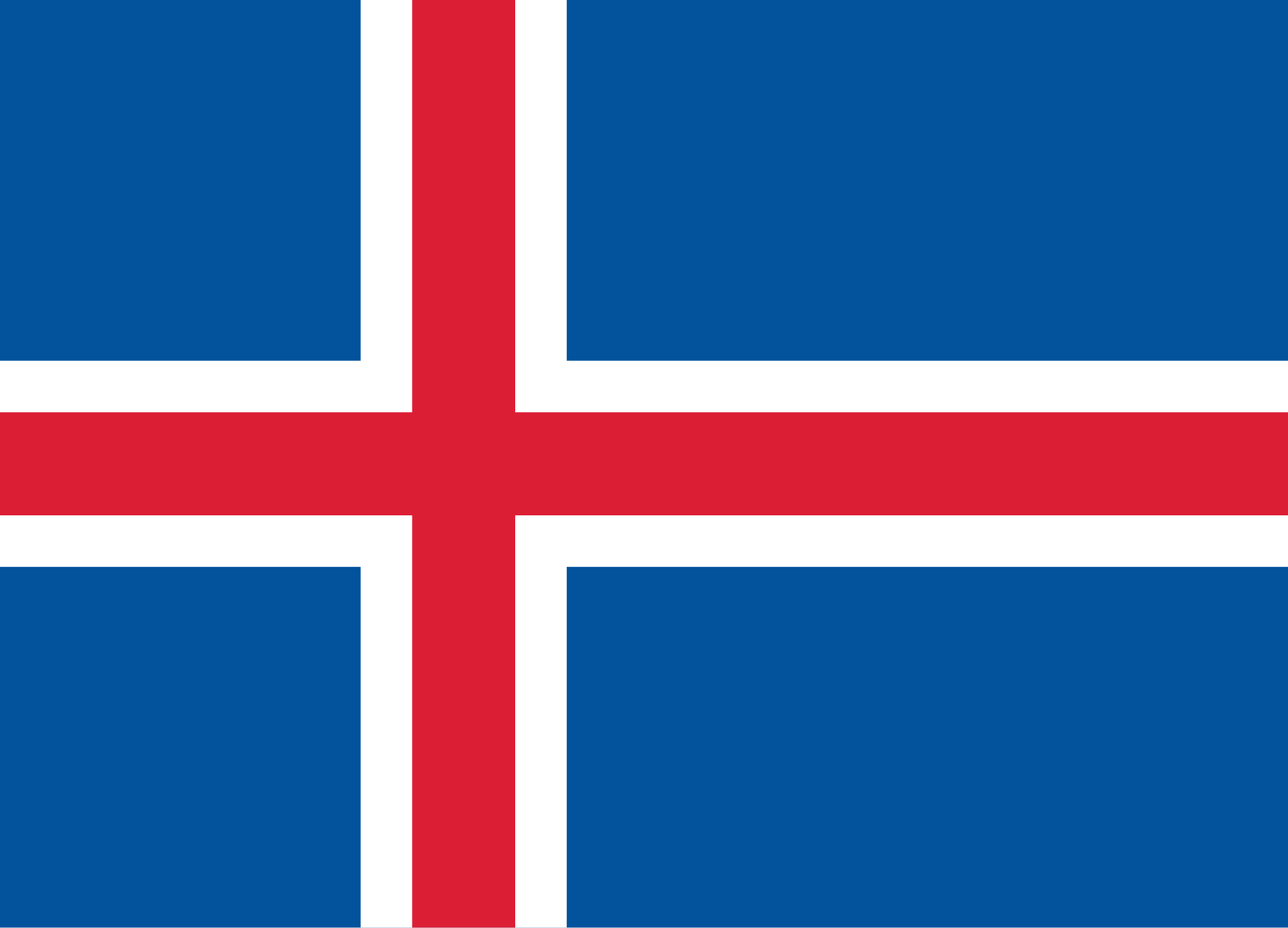 Icelandic flag