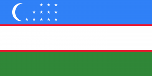 Uzbekistani flag