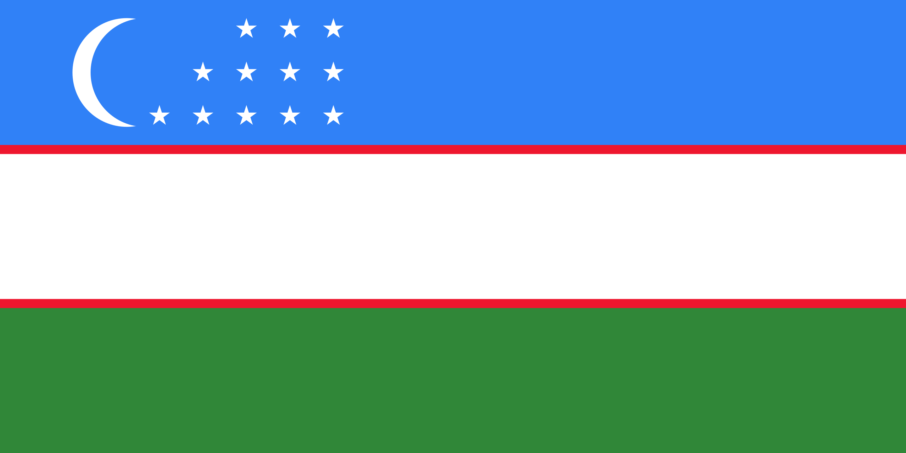 Uzbekistani flag